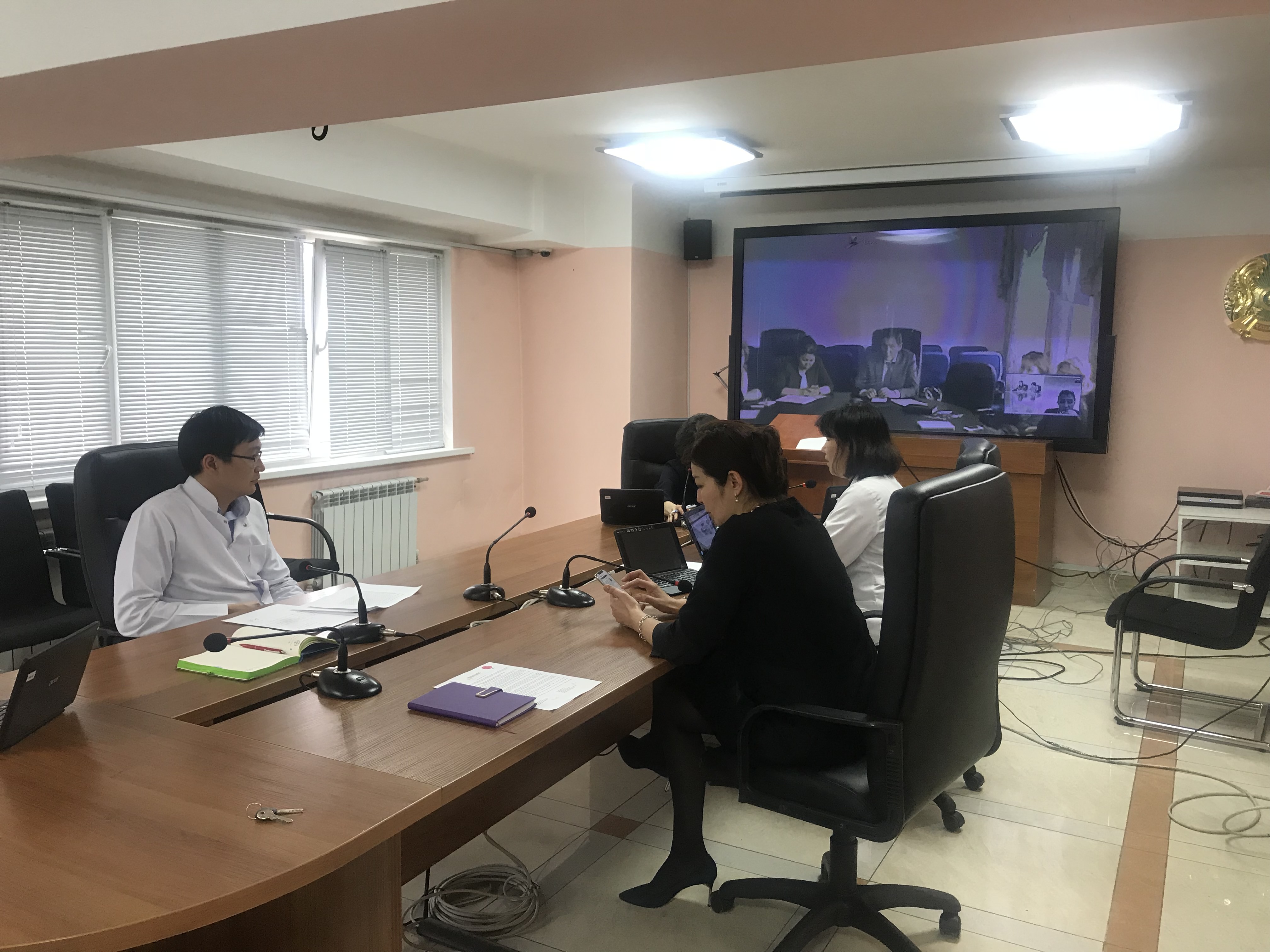 КазНИИОиР провел видео-конференцию с Университетом Хачетэп (Haceteppe University), Турция и Министерством Здравоохранения РК