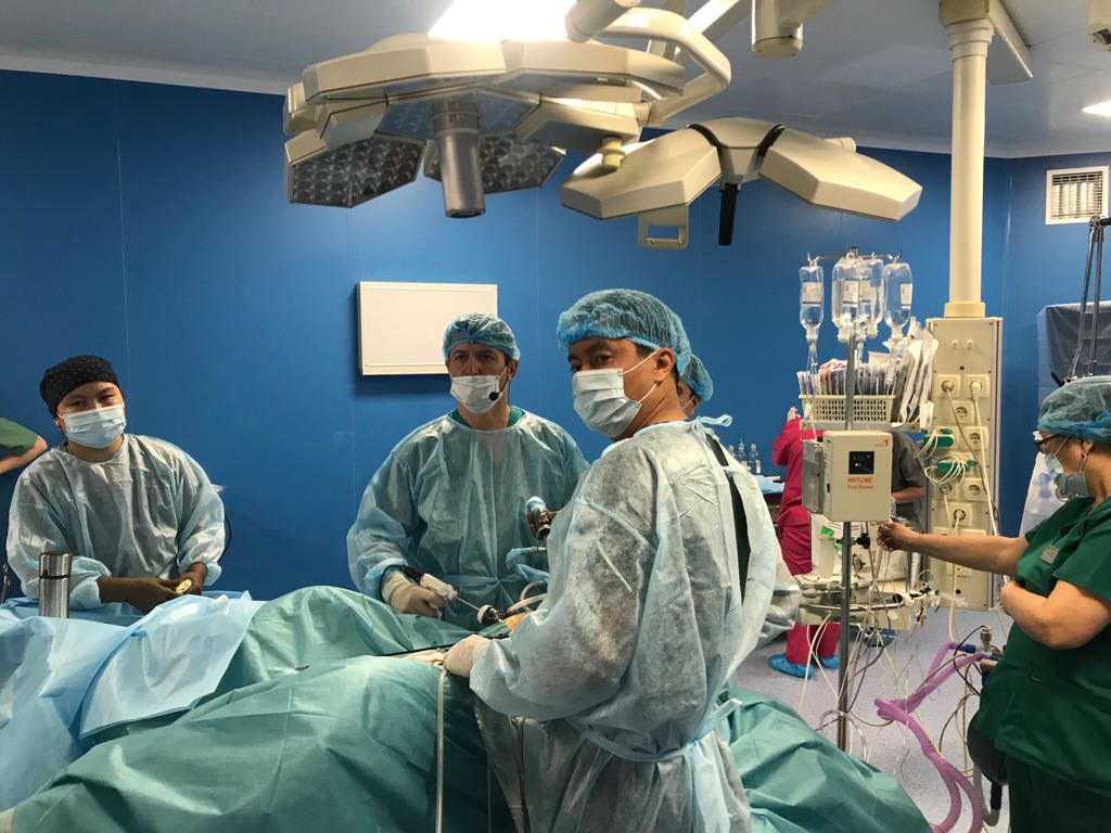 Мастер-класс «Малоинвазивная хирургия прямой кишки» для абдоминальных хирургов в КазНИИОиР