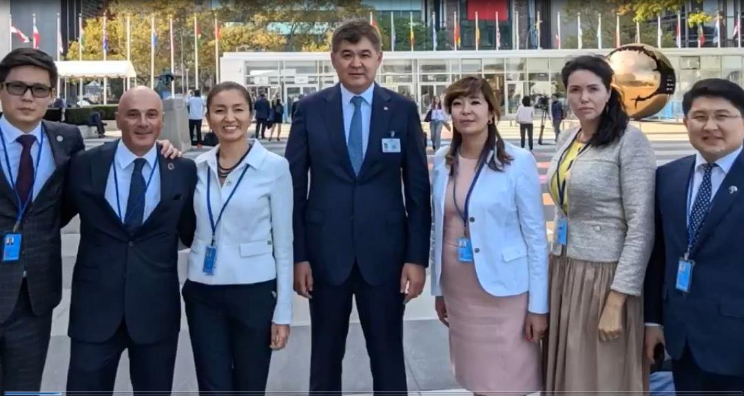 Участие делегации Министерства здравоохранения Казахстана в мероприятиях 74-й сессии Генеральной Ассамблеи ООН в Нью-Йорке